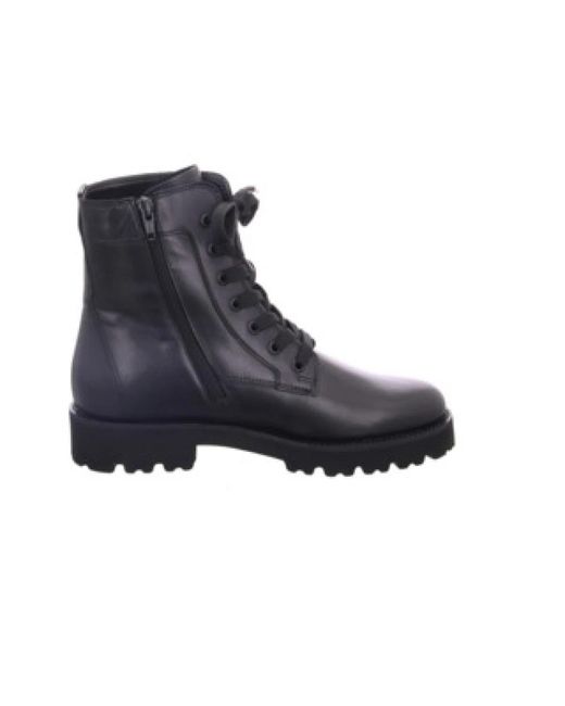 Gabor Black Schnürstiefeletten Für Damen