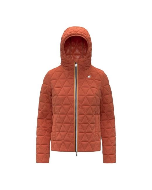 K-Way Red Winter Jackets