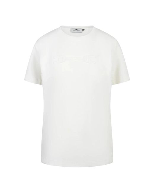 Elisabetta Franchi White T-Shirts