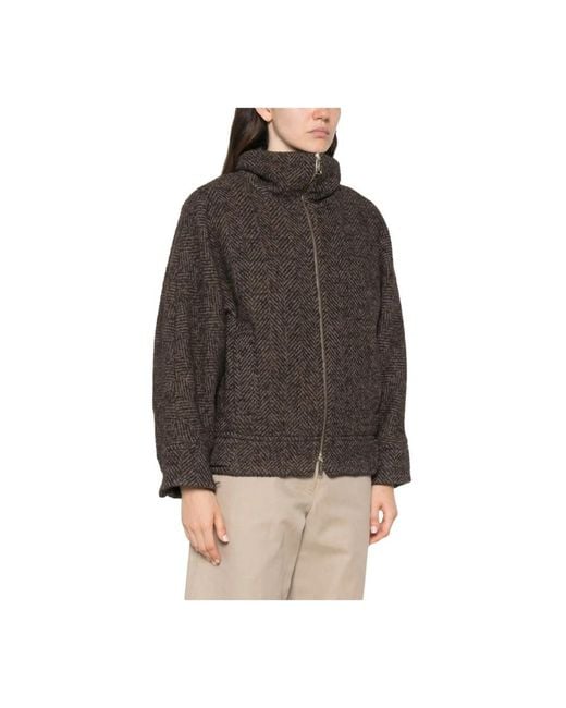 Marella Brown Tweed Jackets