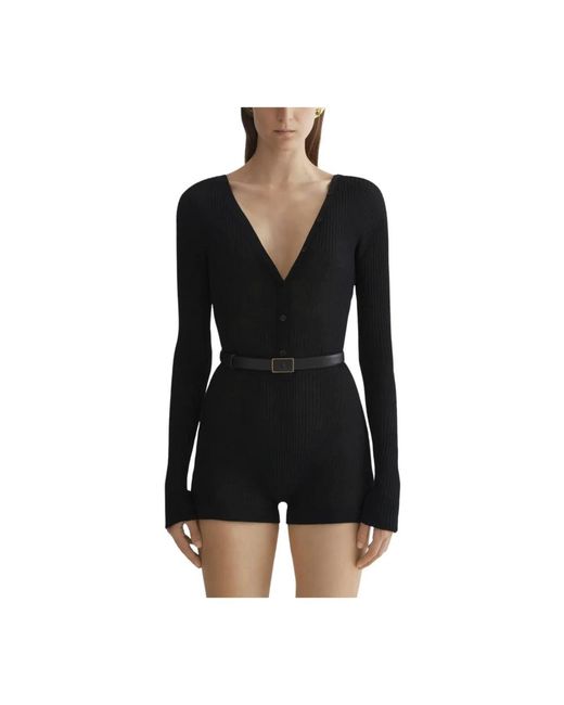 Playsuits di Mugler in Black