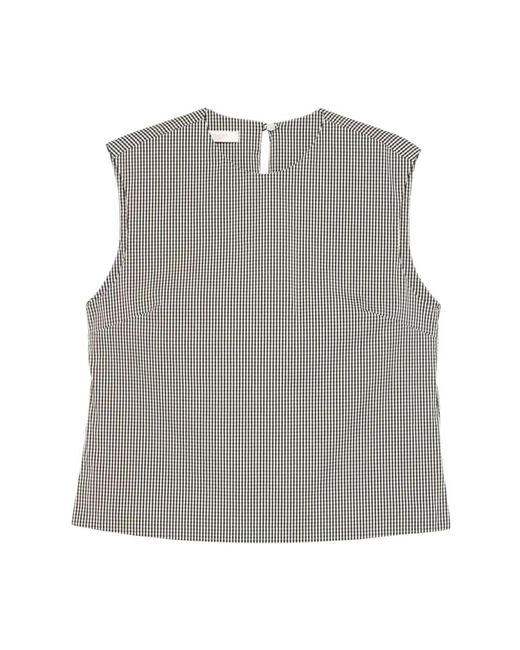 Incotex Gray Sleeveless Tops