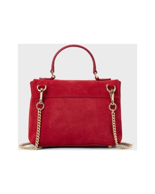 Shoulder Bags di BUSNEL in Red