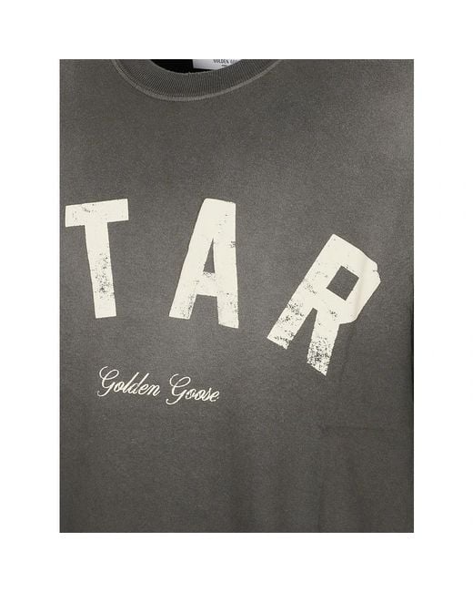 Golden Goose Deluxe Brand Gray T-Shirts for men