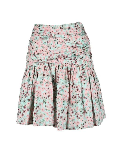 WEILI ZHENG Multicolor Short Skirts