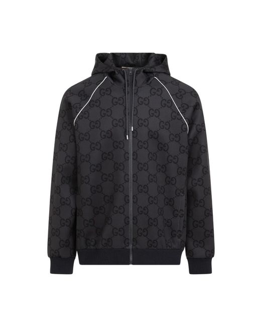 Sweatshirts & hoodies > zip-throughs Gucci pour homme en coloris Black