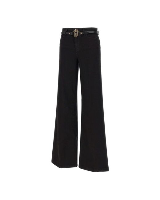 Wide Trousers Liu Jo de color Black