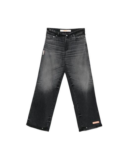 PDF Gray Straight Jeans for men