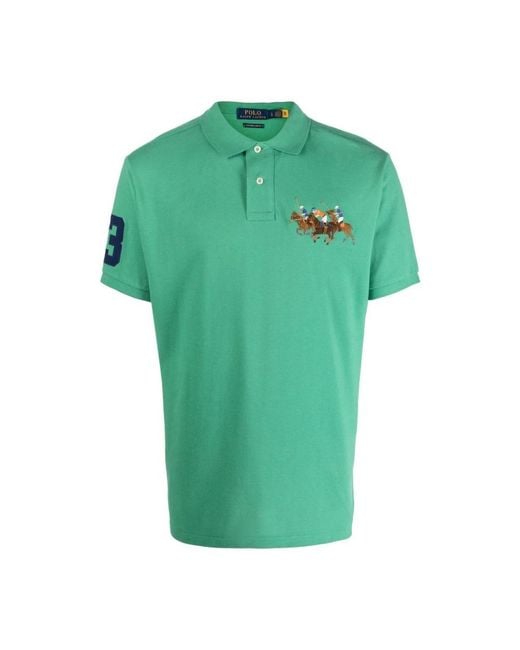 Polo Ralph Lauren Green Polo Shirts for men