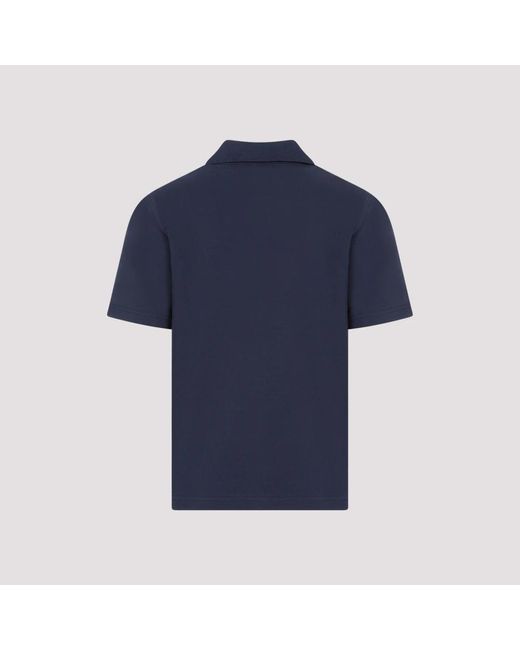 Lanvin Polo shirts,reguläres polo beton stil in Blue für Herren