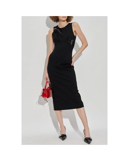 Versace Jeans Couture Midi Dresses in het Black