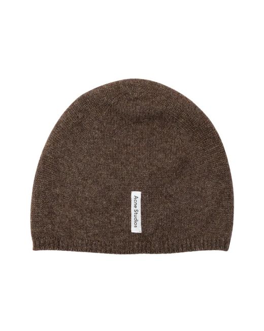 Acne Accessoires ,Bruin ,Kasjmier Kassia Beanie in het Brown