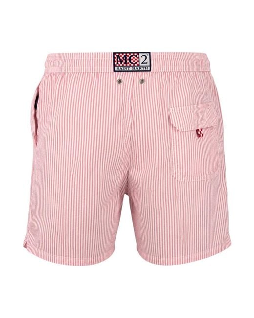 Mc2 Saint Barth Pink Beachwear for men