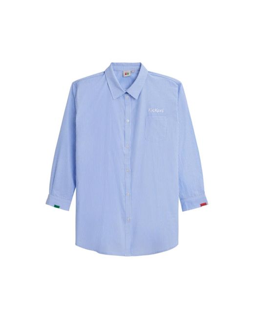 Casual Shirts di Kickers in Blue da Uomo