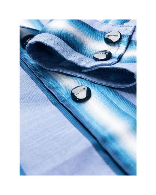 Etro Longsleeve Shirts in het Blue