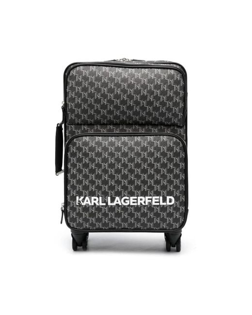 Karl Lagerfeld Gray Cabin Bags