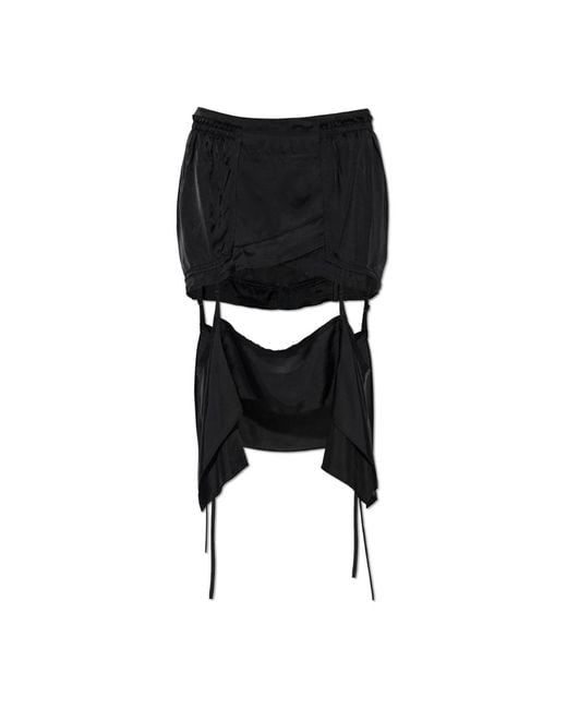 KNWLS Black Midi Skirts