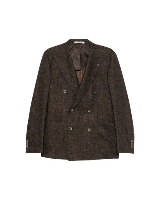 Tagliatore Brown Blazers for men
