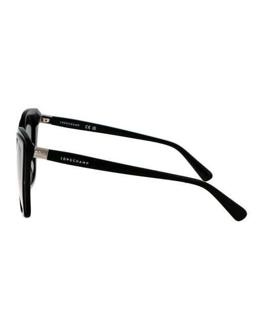 Longchamp Black Stylische sonnenbrille für sonnige tage