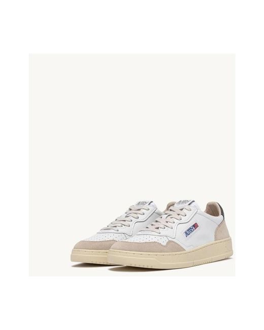 Autry White Sneakers for men