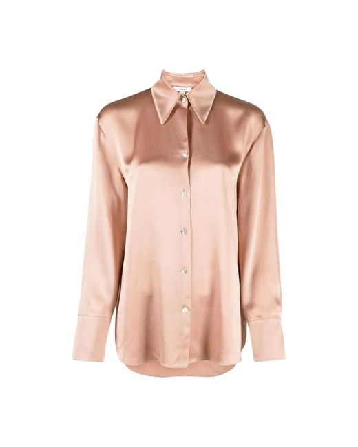 Vince Pink Blouses
