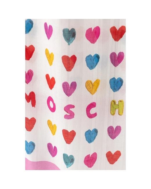 Scarves di Moschino in Red