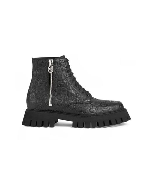 Gucci Black Ankle Boots for men