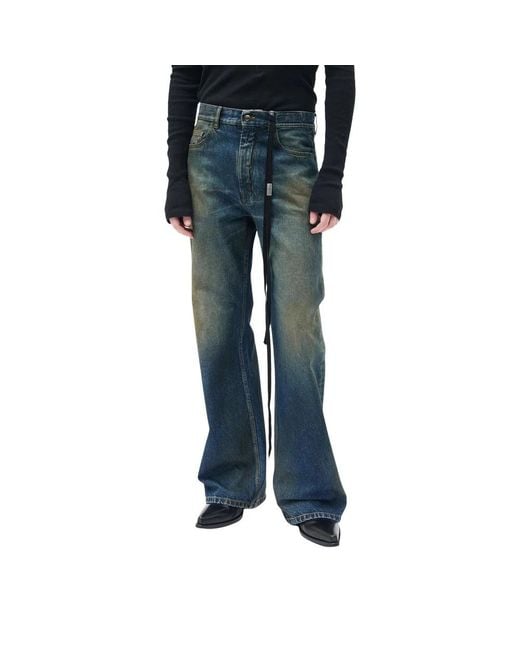 Ann Demeulemeester Modest Jeans in het Blue voor heren