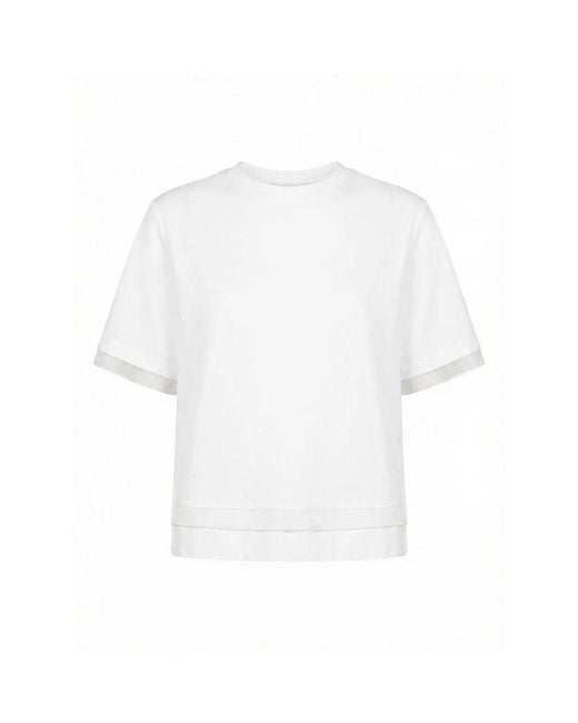 Peserico White T-Shirts