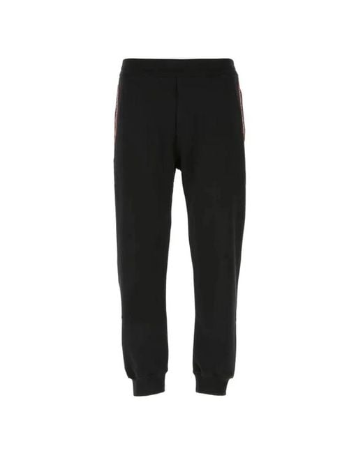 Alexander McQueen Black Sweatpants for men