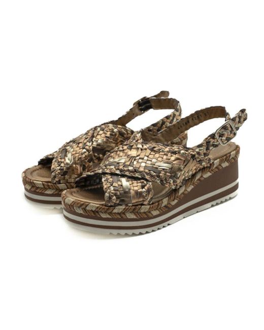 Wedges Pons Quintana de color Brown