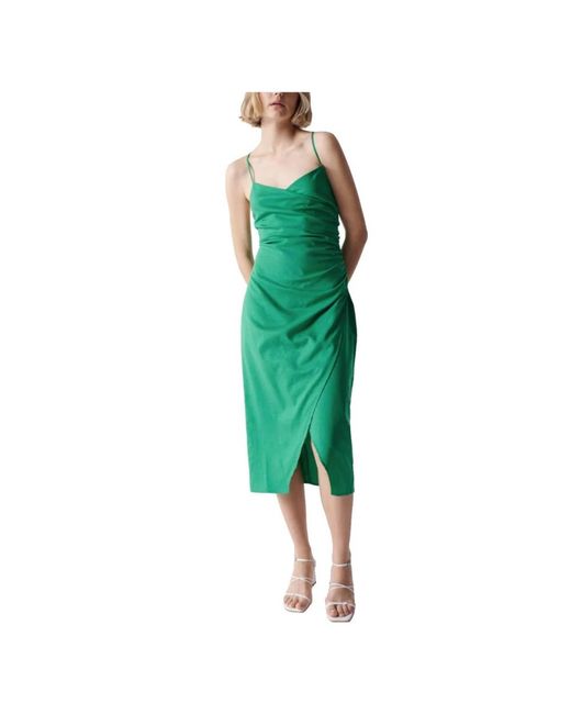 Salsa Jeans Maxi Jurken in het Green