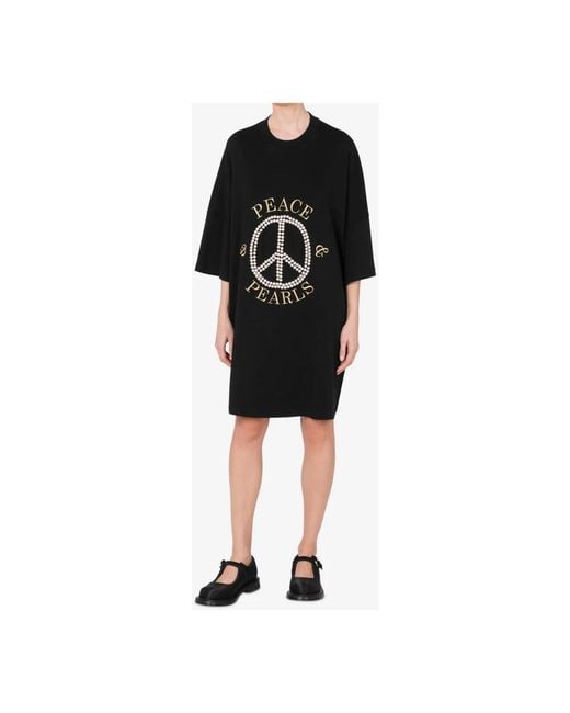 Moschino Black Short Dresses