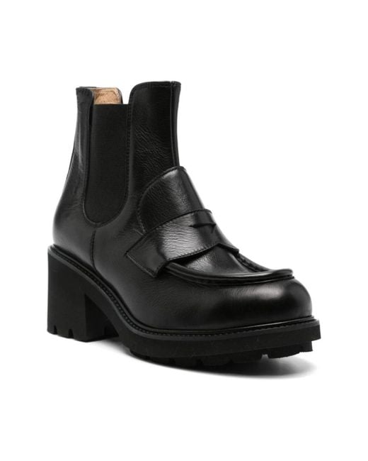 Doucal's Heeled Boots in het Black