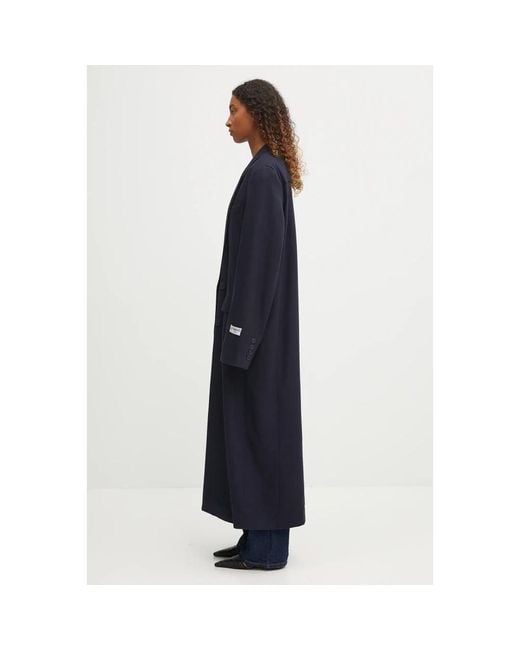 Double-Breasted Coats Fiorucci de color Blue