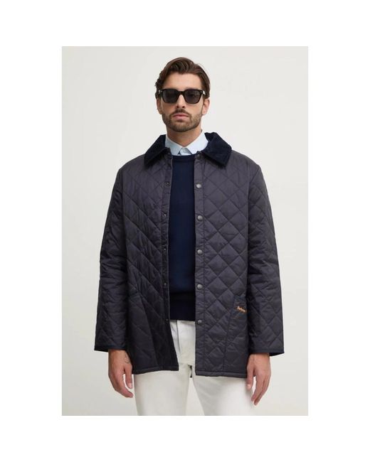 Barbour Down Jassen in het Black voor heren