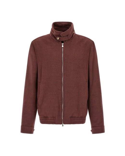 Brunello Cucinelli Red Light Jackets for men