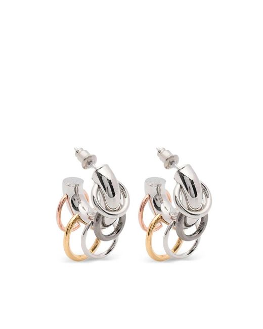 Earrings Panconesi de color Metallic