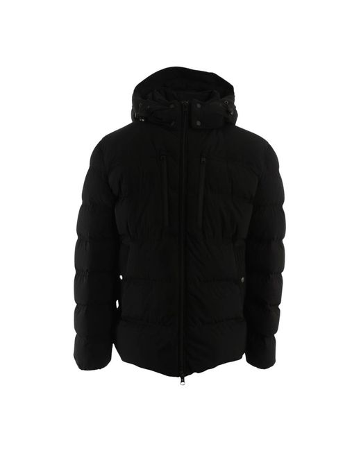 Woolrich Black Winter Jackets for men