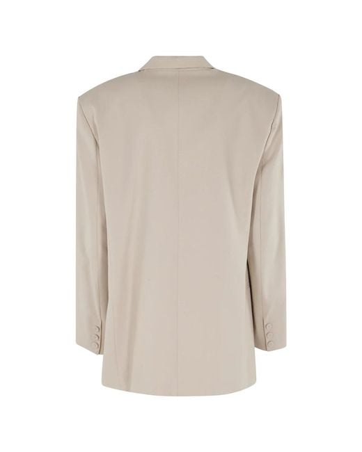 FEDERICA TOSI Natural Blazers