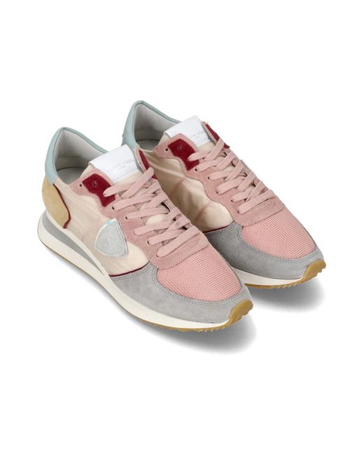 Philippe Model Pink Sneakers