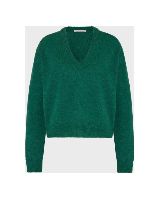 Drykorn Green V-Neck Knitwear