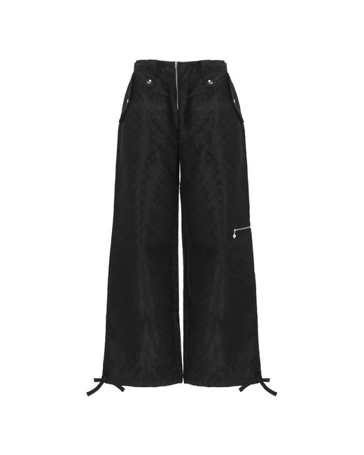 Casablanca Black Wide Trousers
