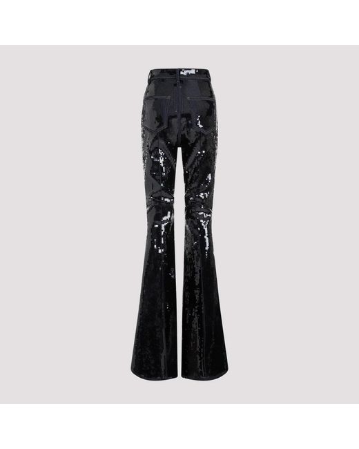 Jeans > flared jeans Rick Owens en coloris Black