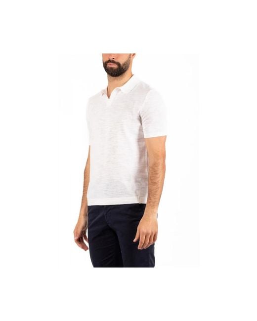 Brooksfield White Polo Shirts for men
