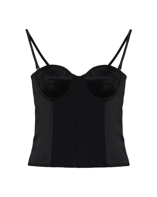 Liu Jo Black Sleeveless Tops