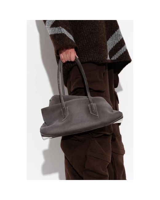 The Attico Gray Handbags