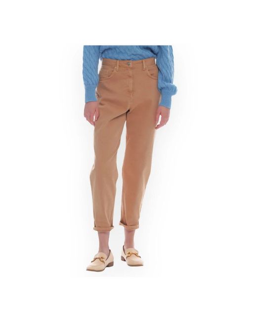 Kocca Blue Slim-Fit Trousers