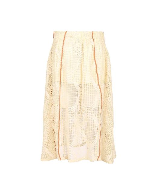 DURAZZI MILANO Natural Midi Skirts