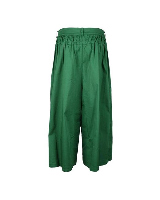 Semicouture Green Bermudas